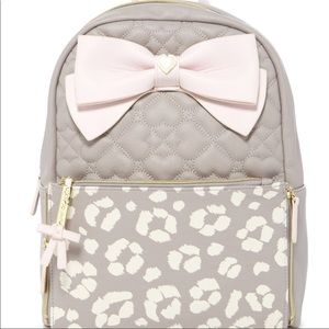 Betsey Johnson – Cheetah Zip-Off Pouch Backpack